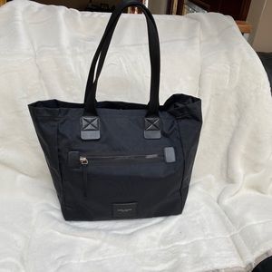 Marc Jacobs Black Roomy Nylon Shoulder Bag